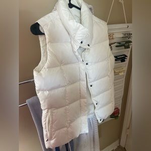 White Puffer Vest